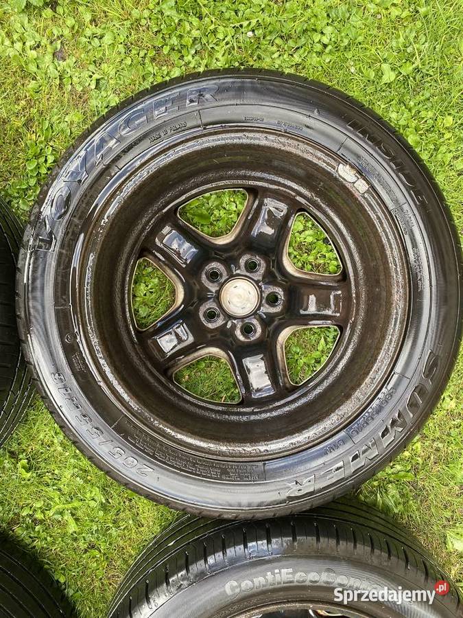 Felgi GM z oponami letnimi Opel Astra H Piekary Śląskie