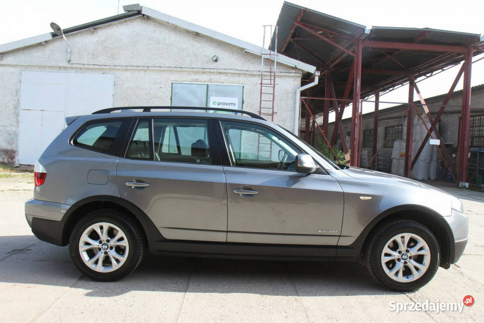 BMW X3 2010r 20 Diesel 177 4x4 napęd PÓŁSKÓRY ABS opolskie