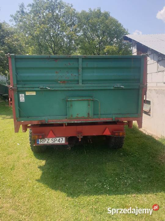 Przyczepa tandem 6t podkarpackie Pantalowice