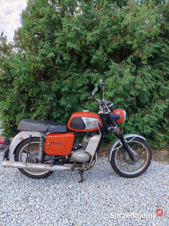 Motocykl MZ TS 125 deluxe 1984r z dokumentami do 125cm3 Kalisz