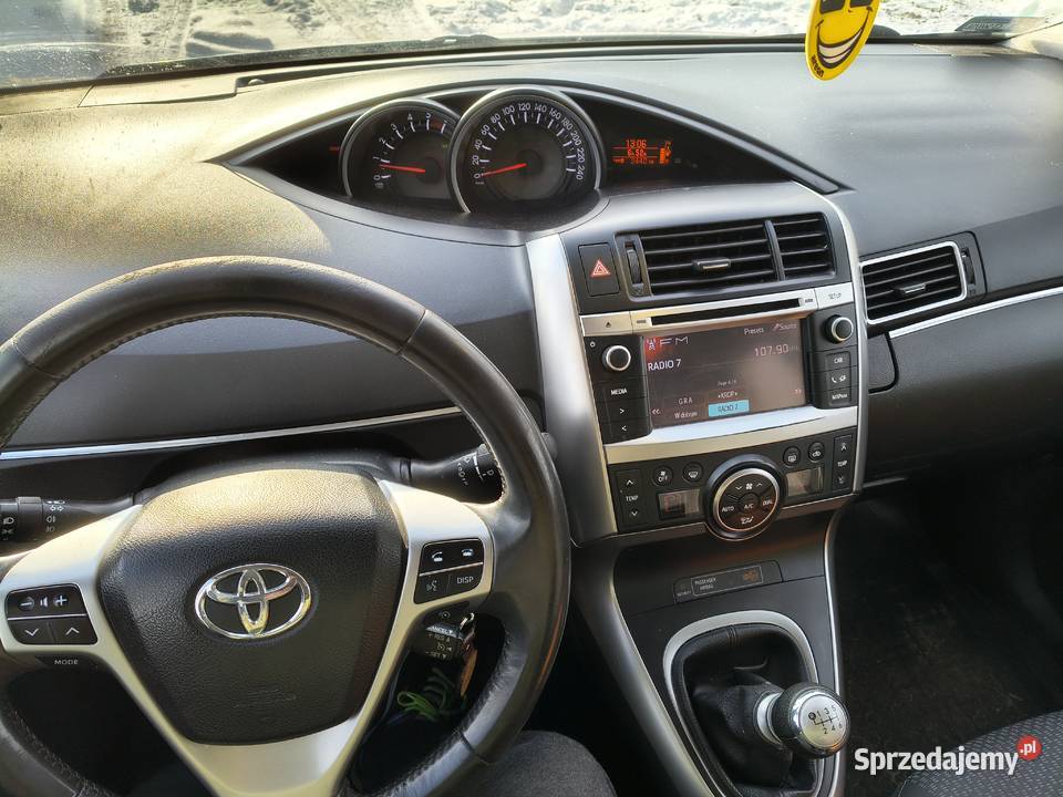 Toyota Verso 2013 kurtyny powietrzne Sierpc