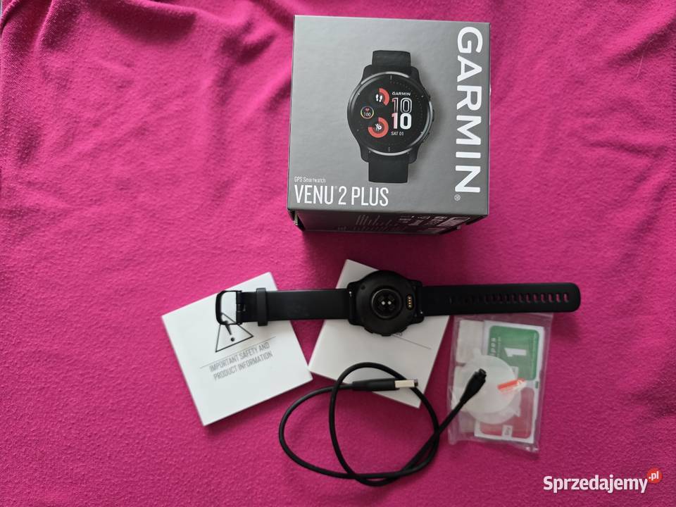 Smartwatch Garmin Venu 2 Plus w stanie idealnym Radom sprzedam