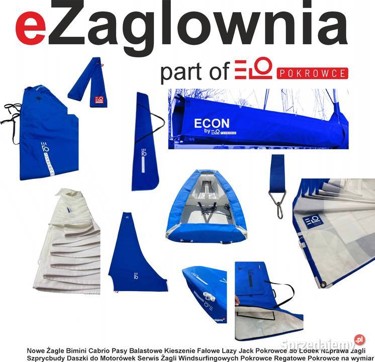 e Żaglownia Lazy Jack Lazy Bag Pokrowce na Bom Toruń