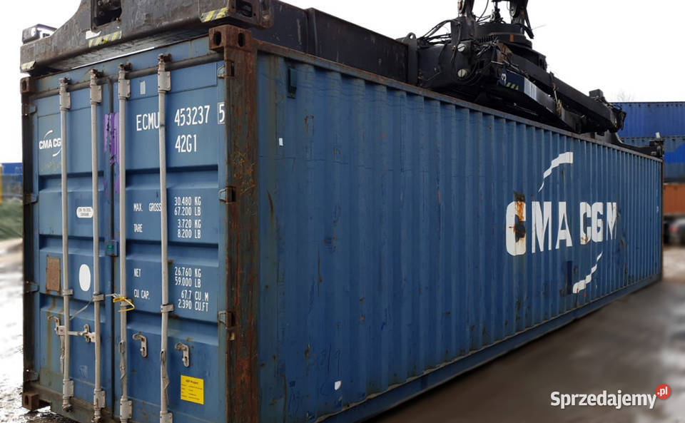 Kontener morski 40DVDC magazyn garażsprzedam