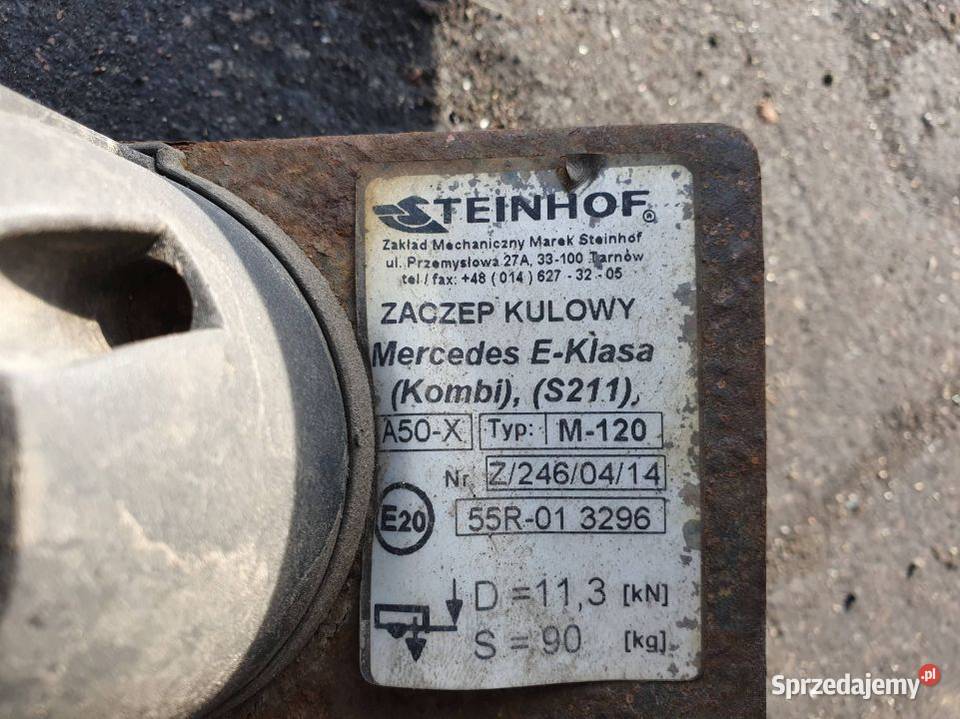 HAK HOLOWNICZY MERCEDES EKLASA W211 TEINHOF Lipno