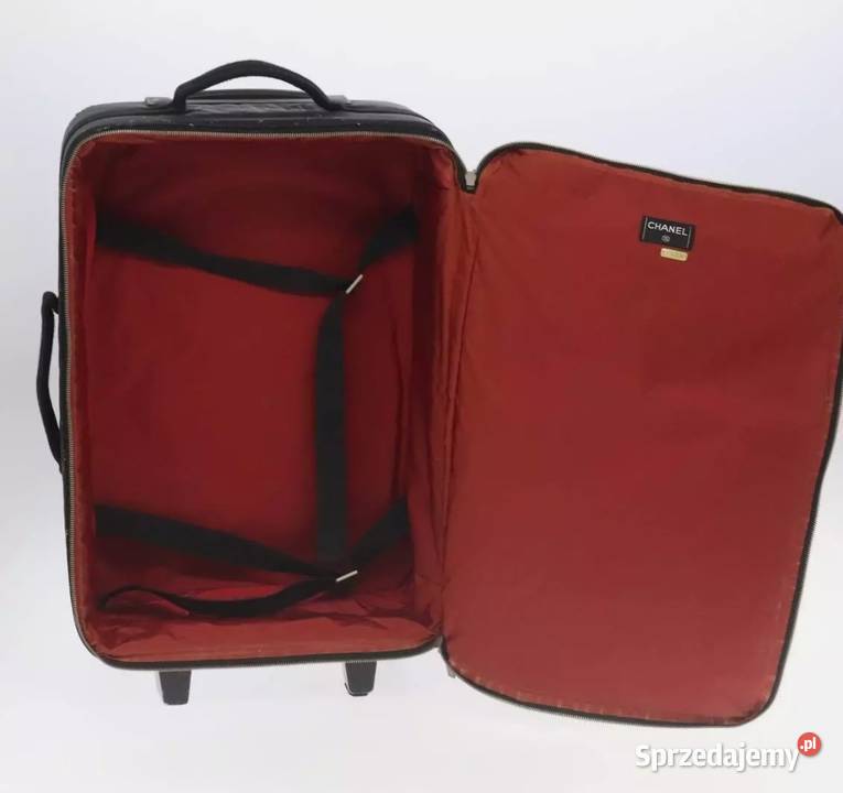 CHANEL Travel Line Suitcase Nylon Black CC Stan mazowieckie Warszawa