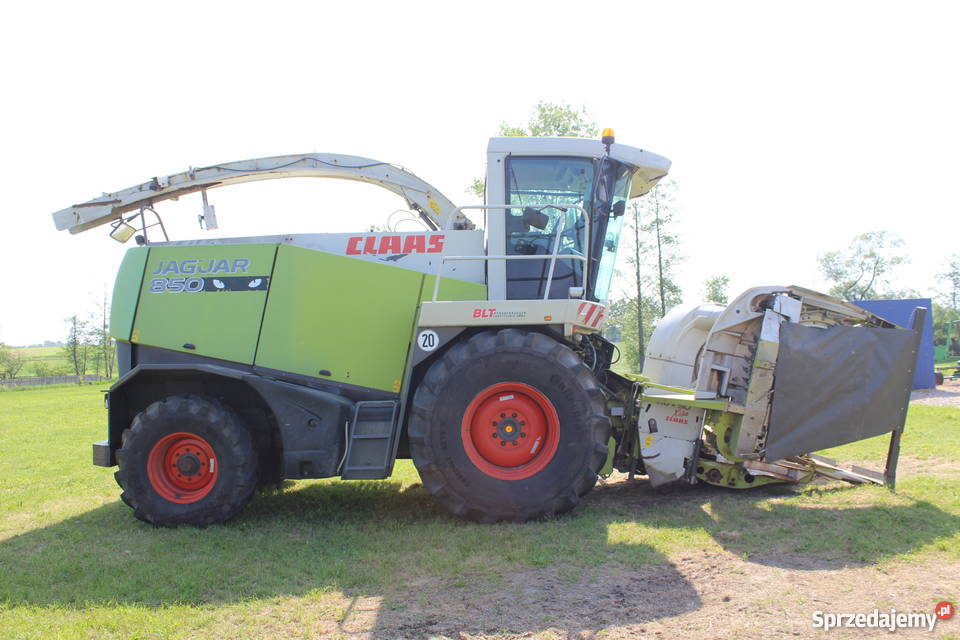 Claas Jaguar 850 Profistar dobrze wyposażony Maszyny rolnicze podlaskie Sokoły