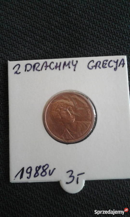 2 Drachmy 1988 r Grecja Konin sprzedam