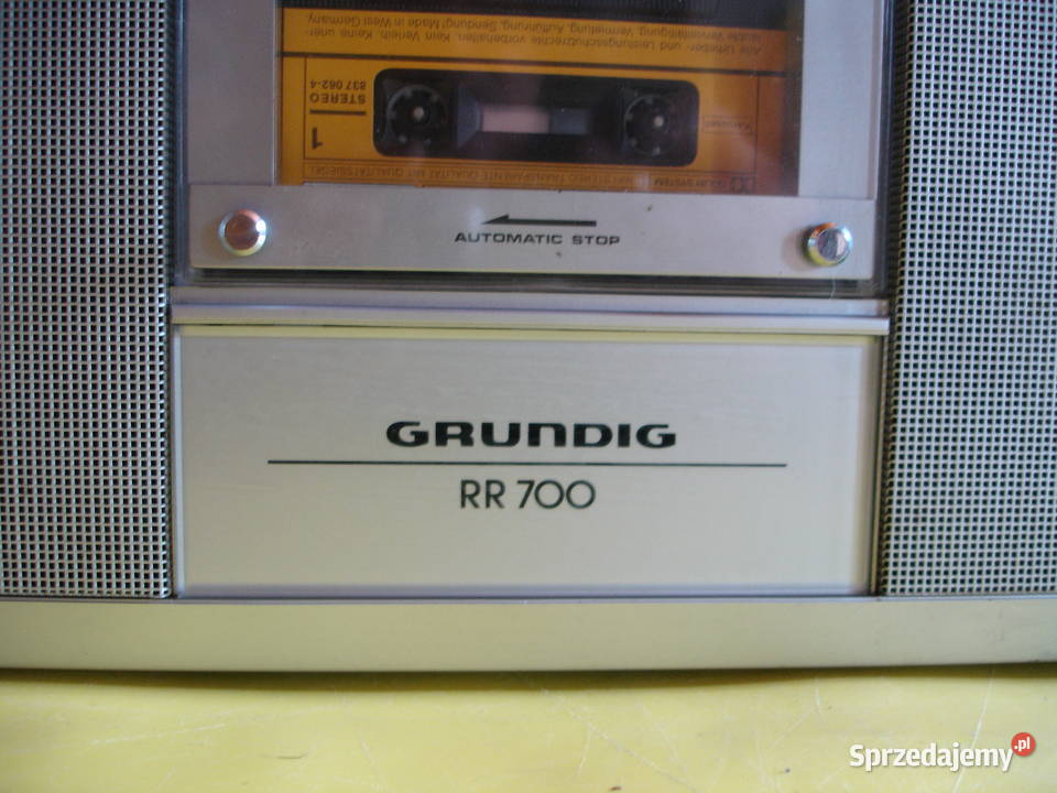 Radiomagnetofon GRUNDIG RR700 Audio Zielona Góra