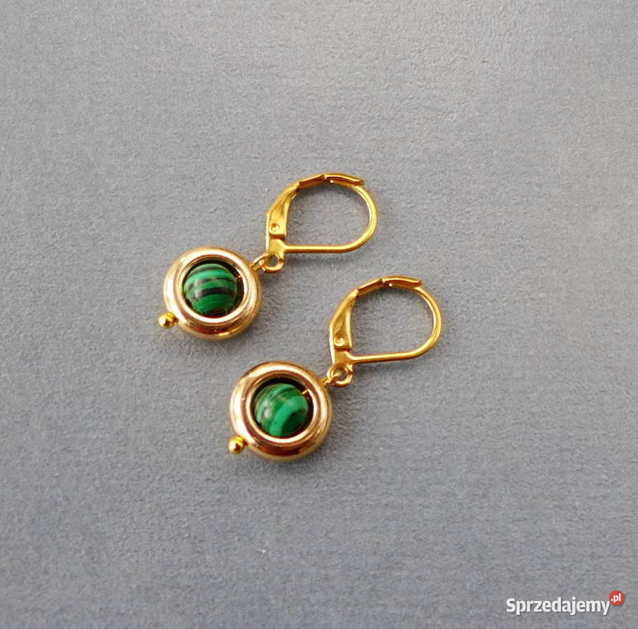 Kolczyki z Malachitów Słupsk