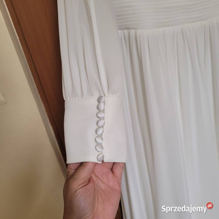 Suknia ślubna r4042 śmietankowa warmińsko-mazurskie Morąg