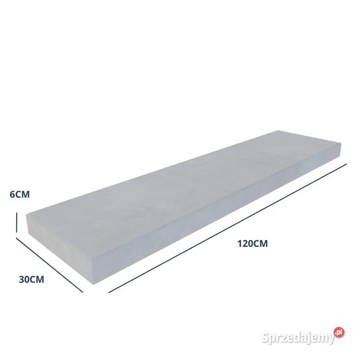STOPIEŃ Betonowy 120X30 6 GRUBOŚCI Beton Pozostałe Gdów