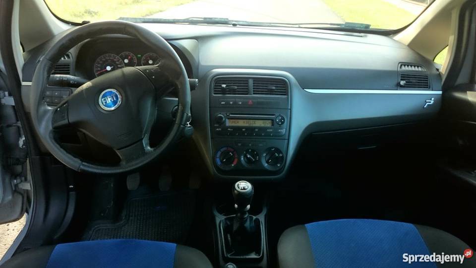 Fiat Grande Punto srebrny Mielec