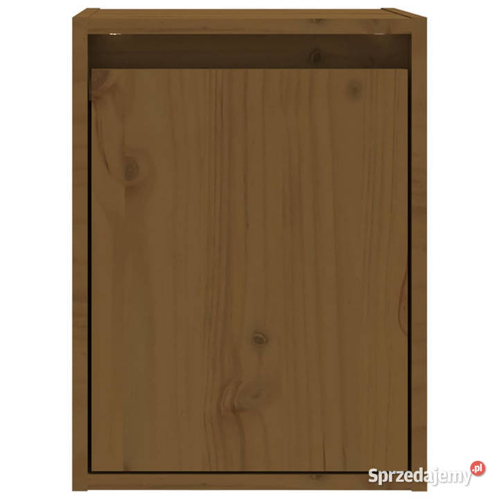Szafka ścienna miodowy brąz 30x30x40 lite drewno Warszawa