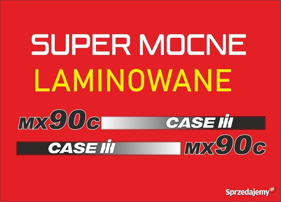 naklejki case mx 90c Jeżewo