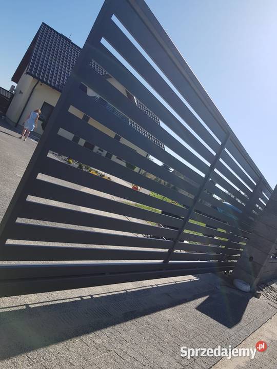 Brama przesuwna 400x150 MASTER 83 ogrodzenia dolnośląskie Wrocław