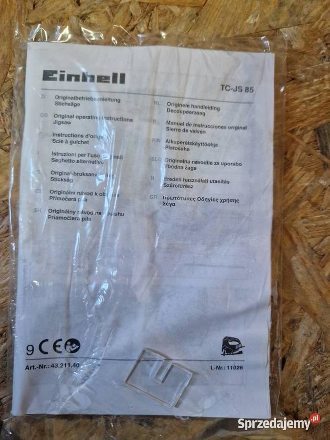 WYRZYNARKA THJS 85 marki Einhell 650 wat Głogowa sprzedam