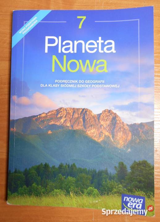 Planeta Nowa podręcznik geografia klasa 7 nowa tradycyjny podręcznik