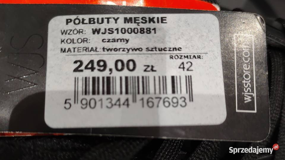 Półbuty męskie sneakersy marki Wojas 42 Wojas Zakopane