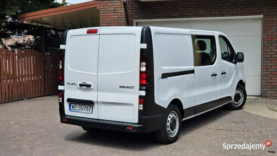 Renault Trafic 20 dci 120 6 OSÓB L2H1I WŁSalon wspomaganie kierownicy łódzkie