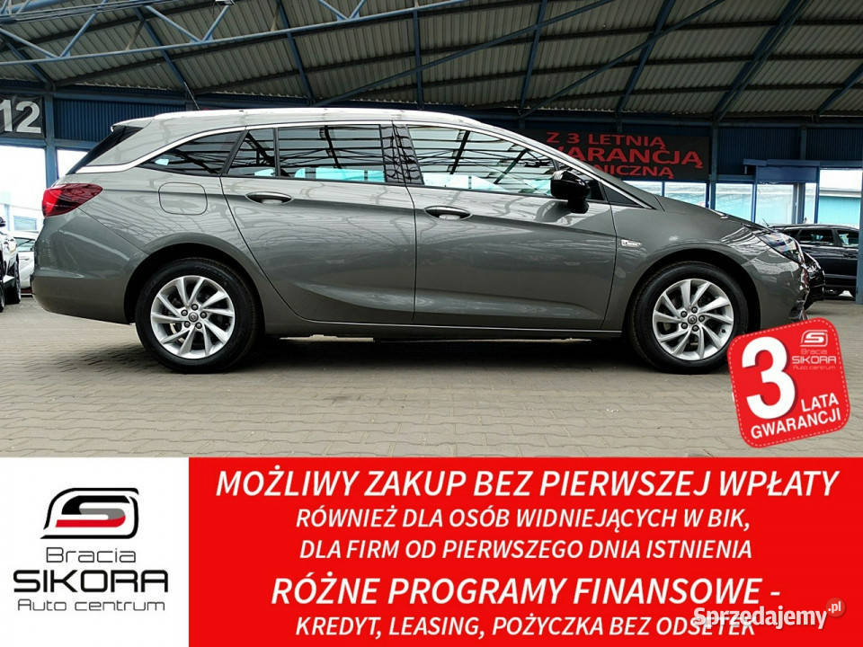 Opel Astra MOC145 FulLedNAVIPODGRZEKierFotele czujnik parkowania Mysłowice