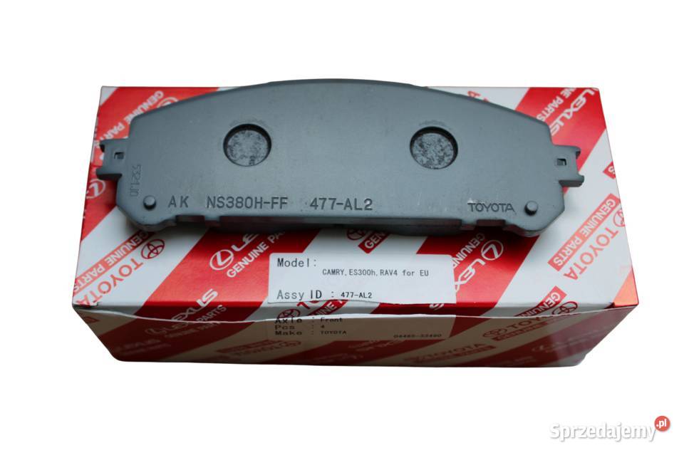 TOYOTA Camry Rav4 Bz4x Oryginal klocki hamulcowe dolnośląskie Kąty Wrocławskie