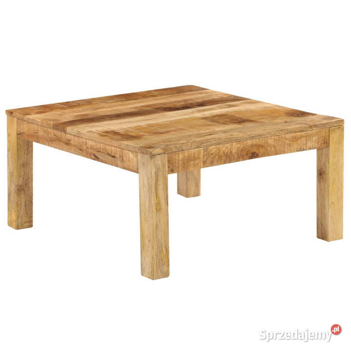 Stolik kawowy z litego drewna mango 80 x 80 x 40 mazowieckie Warszawa