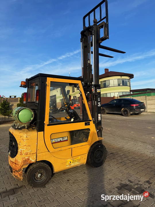 wózek widłowy CATERPILLAR GP15K LPG kabina wolny łódzkie
