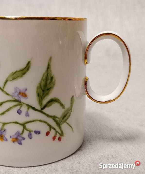 Thomas Trio Filiżanka Spodek I Talerzyk Porcelana i szkło Dobrzany