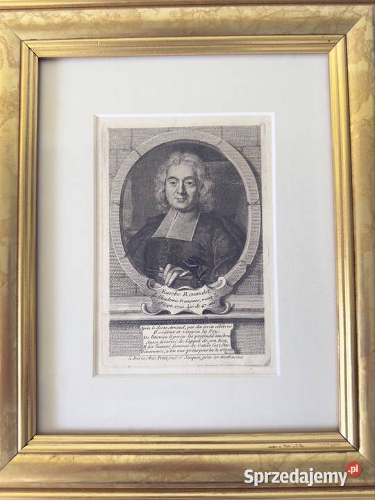 Antyczny Miedzioryt Rycina Grafika Eusebe Antyki Czerwionka-Leszczyny