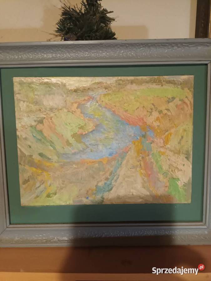 Abstrakcja woda wśród piasków Bielsko-Biała