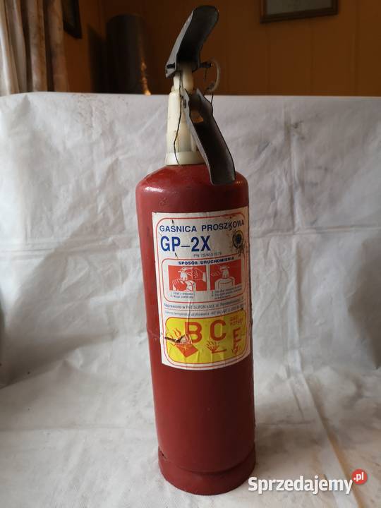 Gaśnica proszkowa  GP2x Pabianice