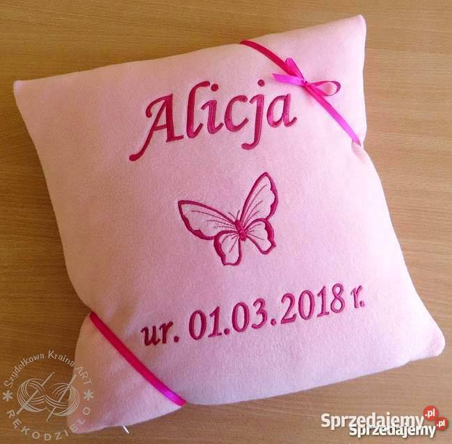 Prezent na WIELKANOC zajączka PODUSZKA z imię Toruń sprzedam