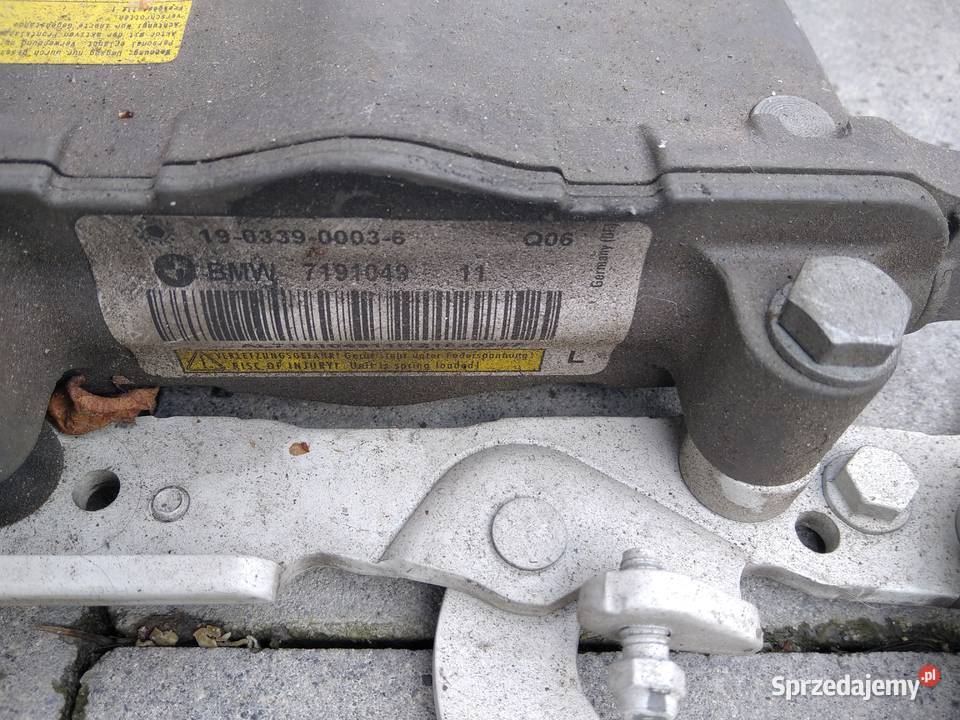 Maska lampy blotnik pas przedni chłodnie F10 11 osobowe Pasy przednie i tylne Dębica