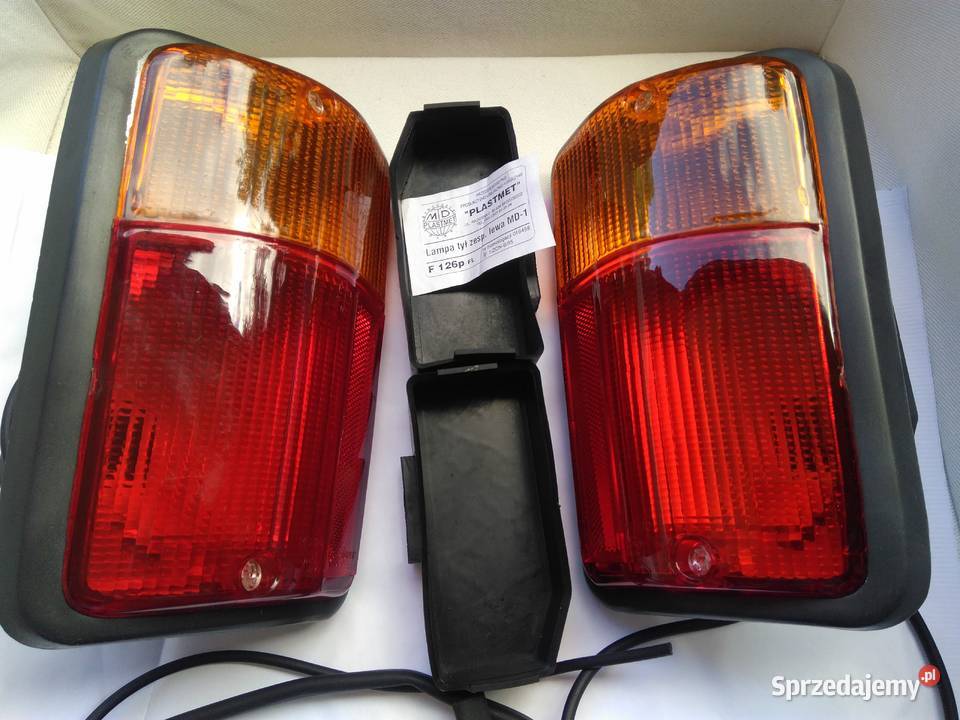 Lampy tylnie fiat 126 PRL