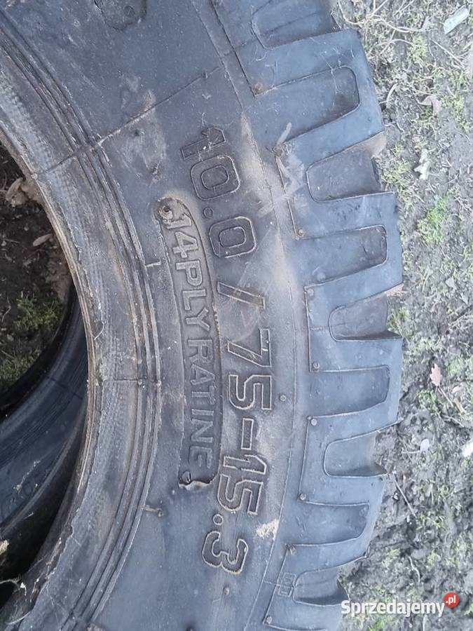Opony rolnicze do przyczepy kombajnu wózka 100