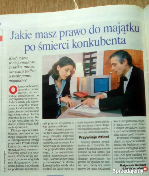 NAJ JAKIE MASZ PRAWO DO MAJĄTKU ŚMIERCI