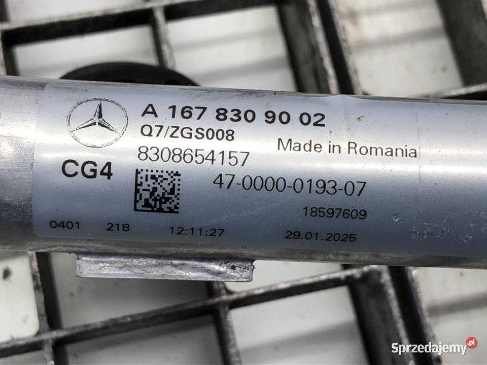 RURKA KLIMATYZACJI MERCEDES GLE A1678309002 20 podkarpackie