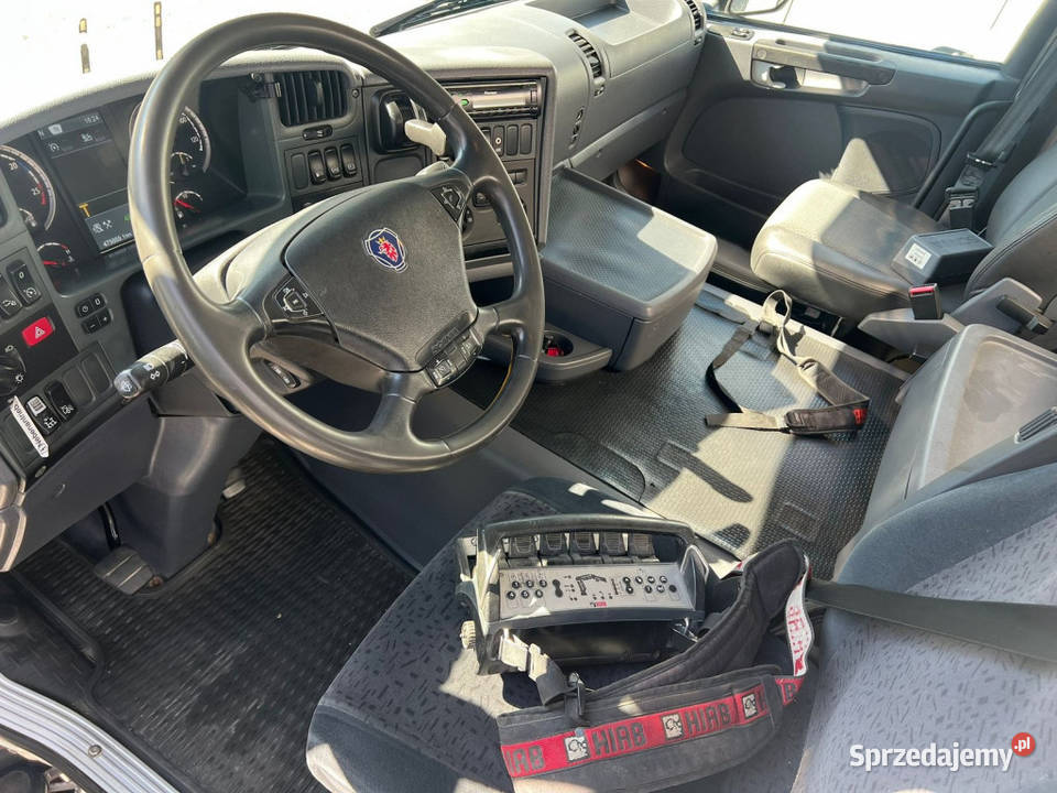 Scania skrzynia z dzwigiem Warszawa
