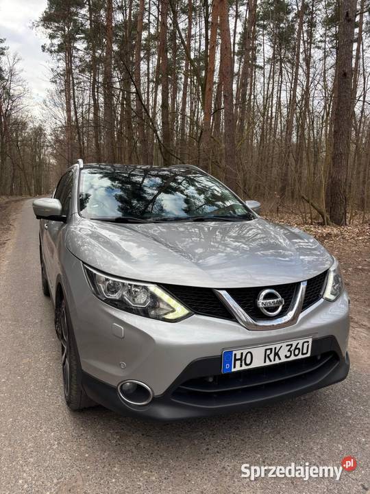 Nissan Qashqai Tekna 2014 nieuszkodzony łódzkie Łęczyca