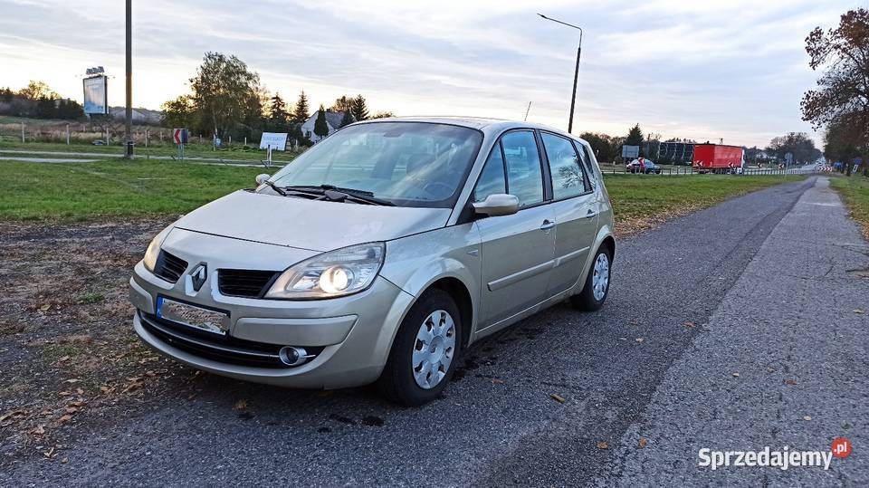Renault Scenic II 16 Benzyna LPG 2007 elektryczne szyby lubelskie Krasnystaw