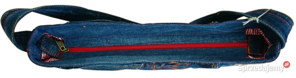 Torebka na ramię codzienna mała pojemna jeans małopolskie Kraków