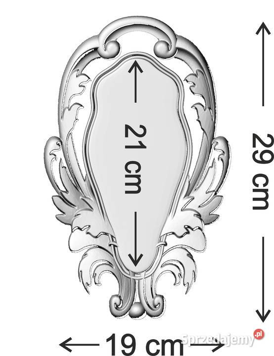 K621Pmini Rzeźbiona deska pod rogacza koziołka Szczekociny