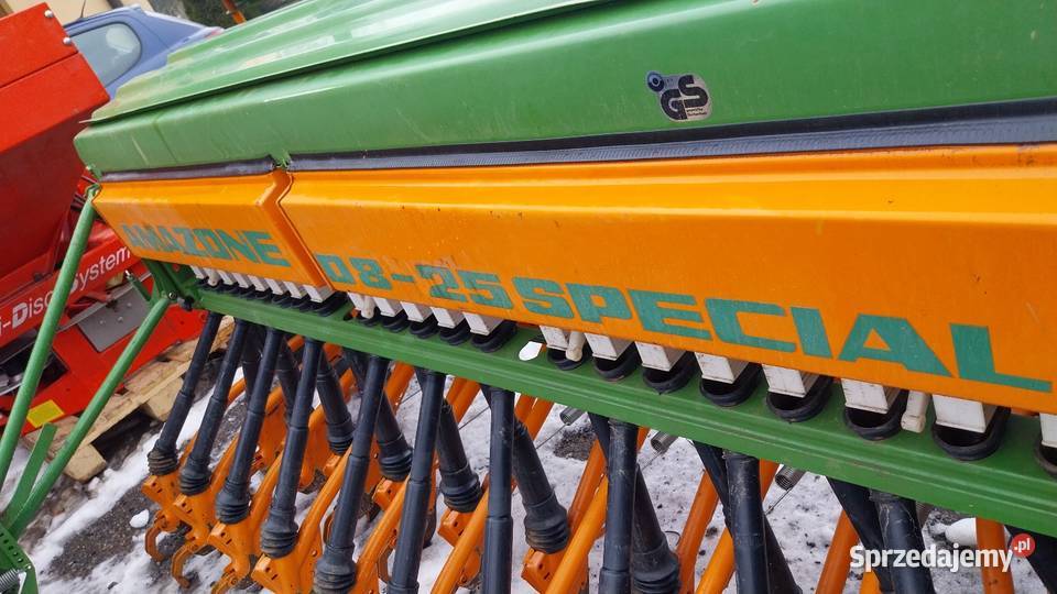 SIEWNIK do zboża AMAZONE D8 Specjal 25m ścieżki Siewniki i sadzarki Przymiłowice