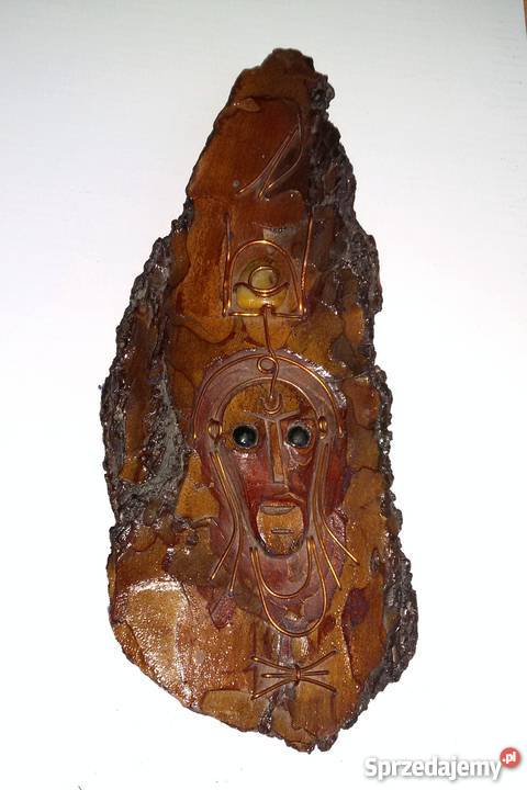 Efektowna rzeźba w korze do powieszenia Warszawa