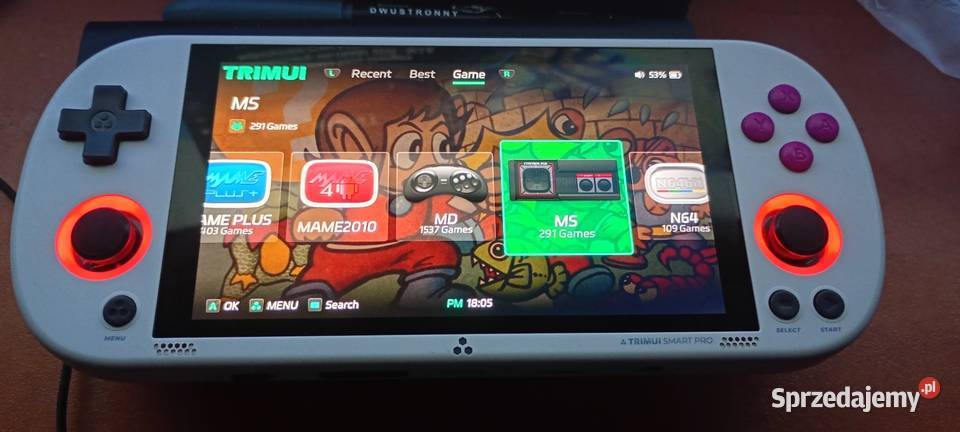 Retro konsola do gier 128gb sd karta gier Gry na konsole Grodków