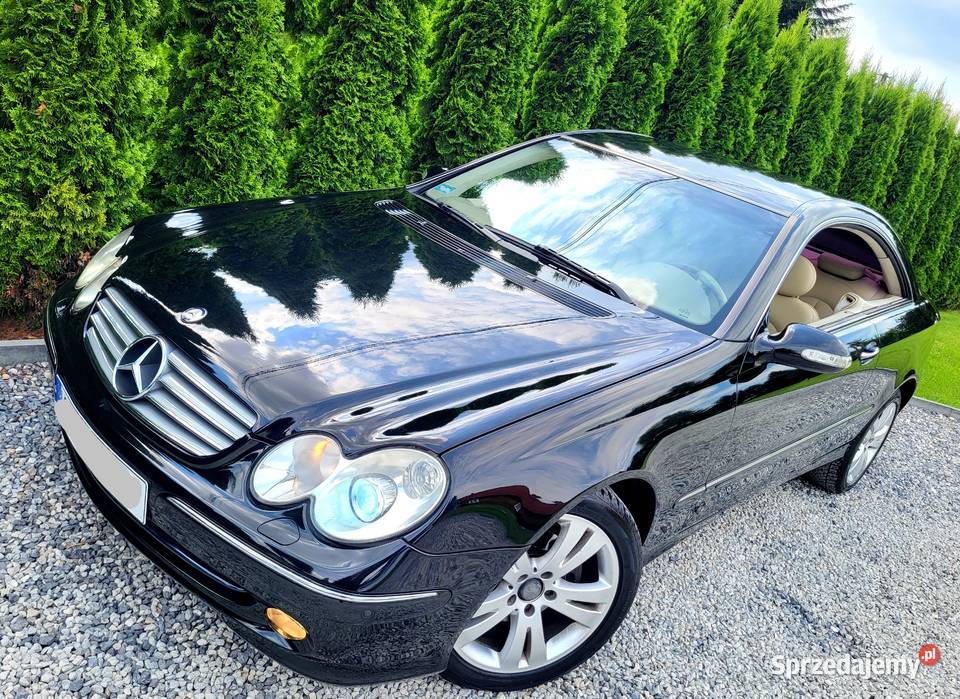 Mercedes Benz CLK 200 KOMPRESSOR Automat Xenon 2/3 małopolskie Kraków sprzedam