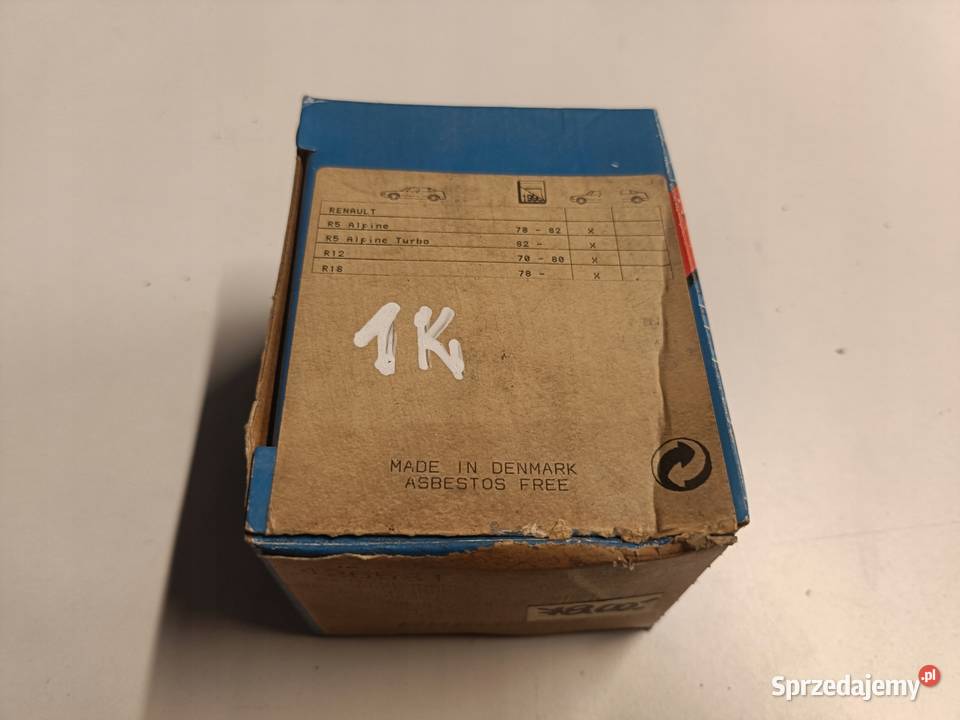 KLOCKI HAMULCOWE Renault R5 R12 R18 PRZEDNIE Chełm sprzedam
