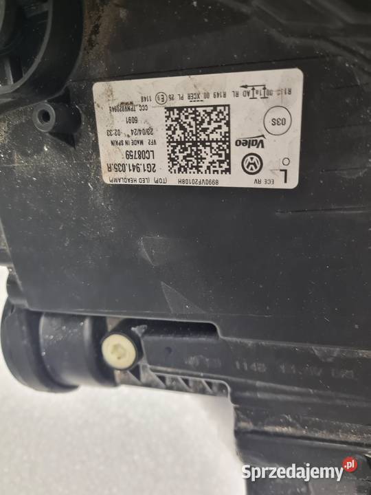 VW POLO LIFT 202125 2G1941035R LAMPA LEWA IQ LED Łuków