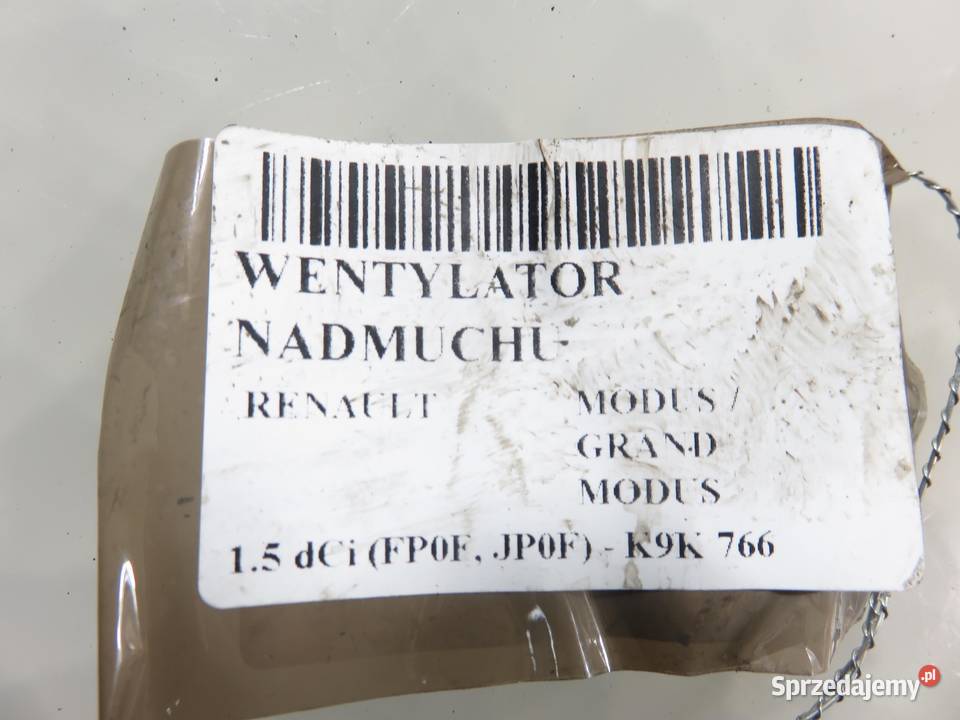 DMUCHAWA RENAULT MODUS GRAND MODUS 2002221